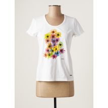 FELINO - T-shirt blanc en coton - Femme - Taille 40 - Modz