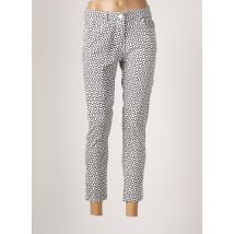 AGATHE & LOUISE - Pantalon slim blanc en coton pour femme - Taille 44 - Modz