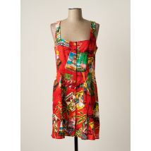 DESIGUAL - Robe courte rouge en viscose - Femme - Taille 36 - Modz