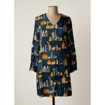 NICE THINGS - Robe courte bleu en viscose - Femme - Taille 36 - Modz