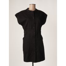 LAURE + MAX - Robe courte noir en coton - Femme - Taille 38 - Modz