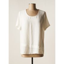 TELMAIL - Top blanc en polyester pour femme - Taille 40 - Modz