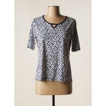 TELMAIL - T-shirt bleu en polyester pour femme - Taille 52 - Modz