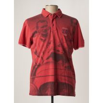 DELAHAYE - Polo rouge en coton pour homme - Taille L - Modz