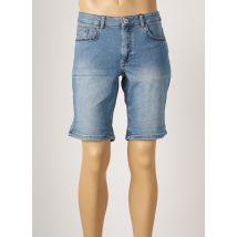 DELAHAYE - Bermuda bleu en coton - Homme - Taille 40 - Modz