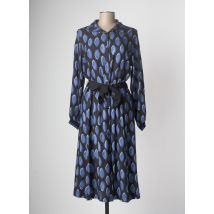 O'MER - Robe longue bleu en viscose pour femme - Taille 42 - Modz