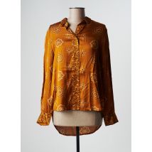 SWILDENS - Chemisier marron en viscose - Femme - Taille 36 - Modz
