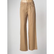 ISLOW - Pantalon large beige en polyester pour femme - Taille W28 - Modz