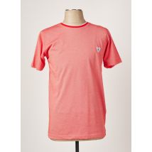 CAMBERABERO - T-shirt rouge en coton - Homme - Taille S - Modz