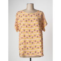 MARIA BELLENTANI - Top beige en viscose - Femme - Taille 44 - Modz