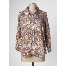 LE PETIT BAIGNEUR - Chemisier marron en viscose - Femme - Taille 40 - Modz