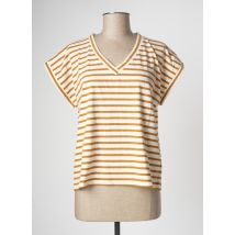 LE PETIT BAIGNEUR - T-shirt beige en coton pour femme - Taille 38 - Modz