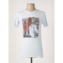 PANAME BROTHERS - T-shirt bleu en coton - Homme - Taille S - Modz