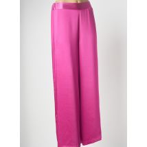 DIXIE - Pantalon large rose en polyester - Femme - Taille 36 - Modz
