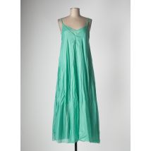 MARKUP - Robe longue bleu en coton - Femme - Taille 40 - Modz