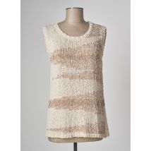 ESCORPION - Pull beige en acrylique - Femme - Taille 40 - Modz