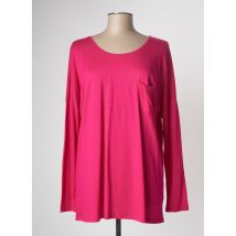 RIANI - T-shirt rose en tencel - Femme - Taille 46 - Modz