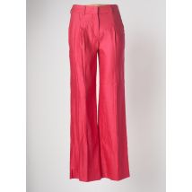 RIANI - Pantalon large rose en lin - Femme - Taille 36 - Modz