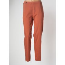 EAST DRIVE - Jegging marron en coton - Femme - Taille 48 - Modz