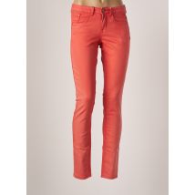 CREAM - Pantalon slim rouge en coton - Femme - Taille W25 - Modz