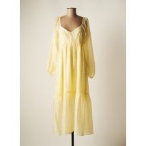 IN WEAR - Robe longue jaune en polyester - Femme - Taille 38 - Modz