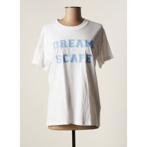 KAFFE - T-shirt blanc en coton - Femme - Taille 36 - Modz