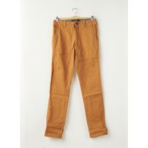 RUCKFIELD - Pantalon chino marron en coton - Homme - Taille 38 - Modz