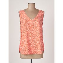 LILY & ME - Top orange en viscose - Femme - Taille 36 - Modz