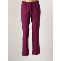 SURKANA - Pantalon droit violet en viscose pour femme - Taille 36 - Modz