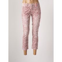 STREET ONE - Pantacourt rouge en coton - Femme - Taille TU - Modz