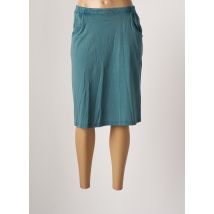 L'ATELIER D'ANNA - Jupe mi-longue vert en coton - Femme - Taille 40 - Modz