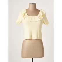 TIFFOSI - Pull jaune en viscose - Femme - Taille 36 - Modz