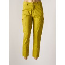 YES.ZEE - Pantalon 7/8 vert en coton - Femme - Taille W27 - Modz