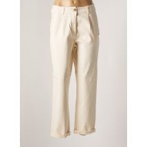 GARCIA - Pantalon chino beige en coton - Femme - Taille 38 - Modz