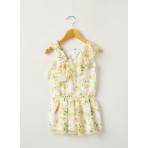 MAYORAL - Robe mi-longue jaune en polyester - Fille - Taille TU - Modz