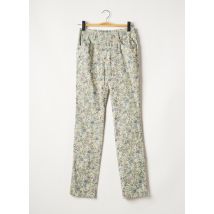 TONI - Pantalon slim vert en coton - Femme - Taille 36 - Modz