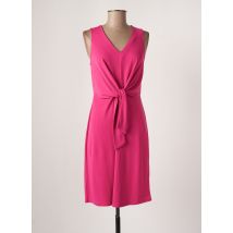 DANEVA - Robe mi-longue rose en polyester - Femme - Taille 38 - Modz