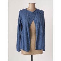 MASAI - Gilet manches longues bleu en viscose - Femme - Taille 38 - Modz
