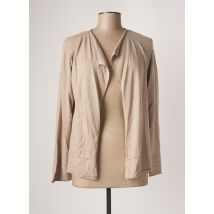 MASAI - Gilet manches longues beige en viscose - Femme - Taille 44 - Modz