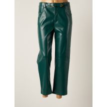 IMPERIAL - Pantalon large vert en polyester - Femme - Taille 40 - Modz