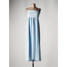 TIFFOSI - Robe longue bleu en lyocell - Femme - Taille 36 - Modz