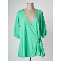 TIFFOSI - Tunique manches courtes vert en viscose - Femme - Taille 40 - Modz