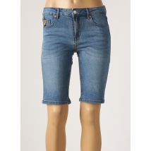 LOIS - Bermuda bleu en coton - Femme - Taille W29 - Modz
