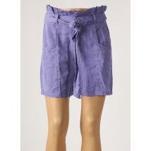 LEE COOPER - Short violet en tencel - Femme - Taille W24 - Modz