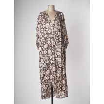 CHARLIE JOE - Robe longue noir en viscose - Femme - Taille 36 - Modz