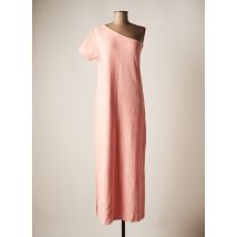 WELCOME BOB - Robe longue rose en coton - Femme - Taille 38 - Modz