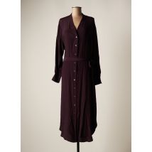 OTTOD'AME - Robe longue violet en acetate - Femme - Taille 36 - Modz