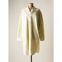 CHARLIE JOE - Robe mi-longue vert en coton - Femme - Taille 36 - Modz