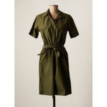 MKT STUDIO - Robe courte vert en coton pour femme - Taille 40 - Modz