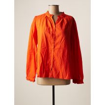AMOUR - Chemisier orange en coton - Femme - Taille 40 - Modz
